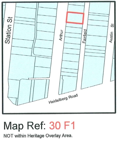 City of Darebin Heritage Review 2000 (Map)