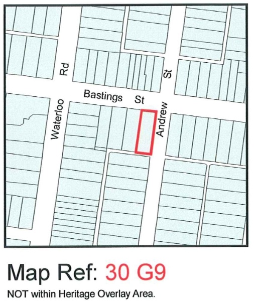 City of Darebin Heritage Review 2000 (map)