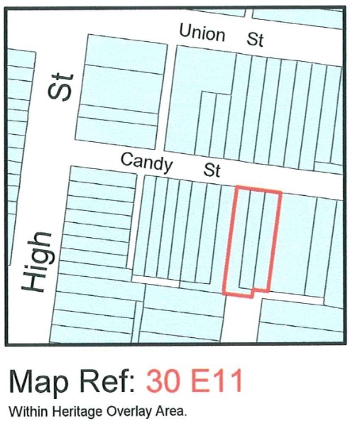 City of Darebin Heritage Review 2000 (map)