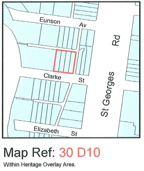 City of Darebin Heritage Review 2000 (map)