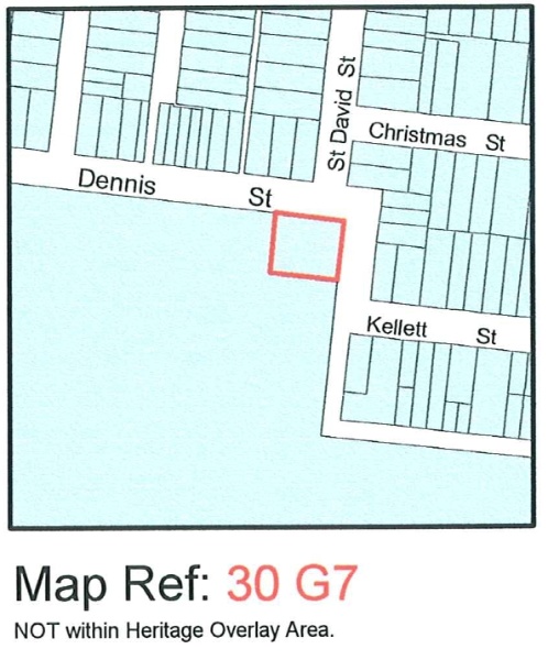 City of Darebin Heritage Review 2000 (map)