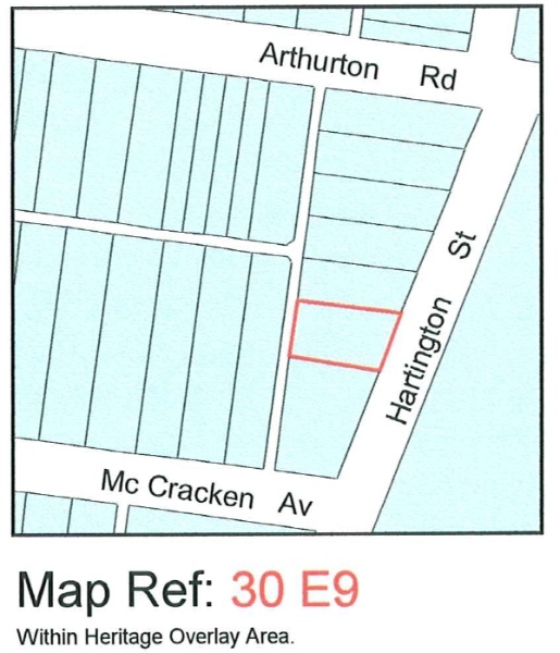 City of Darebin Heritage Review 2000 (map)