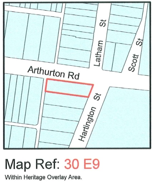 City of Darebin Heritage Review 2000 (map)