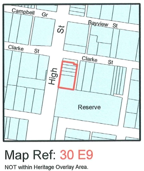 City of Darebin Heritage Review 2000 (map)