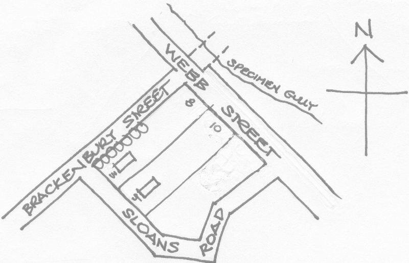 22659 Locational sketch - 3 &amp; 5 Sloans Street