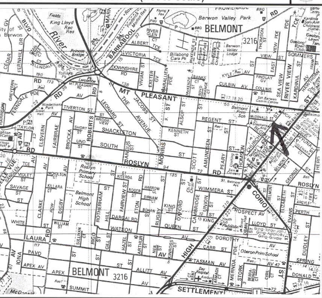 26955 Church Street No 8 Map