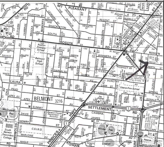 26974 Evans Street No 10 Map