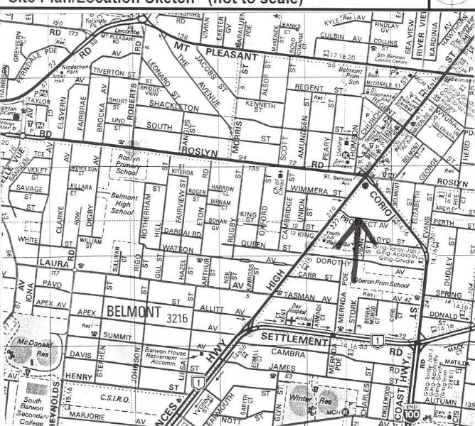 27087 Prospect Avenue No 3 Map