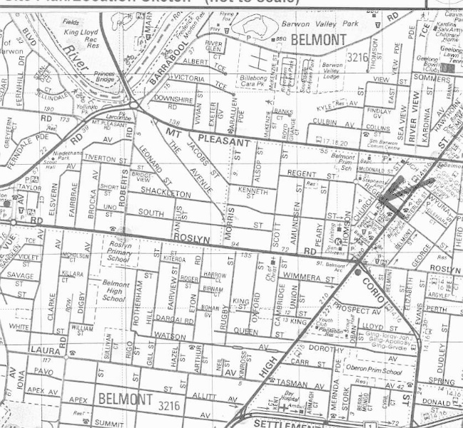 27102 Regent Street No 25 Map