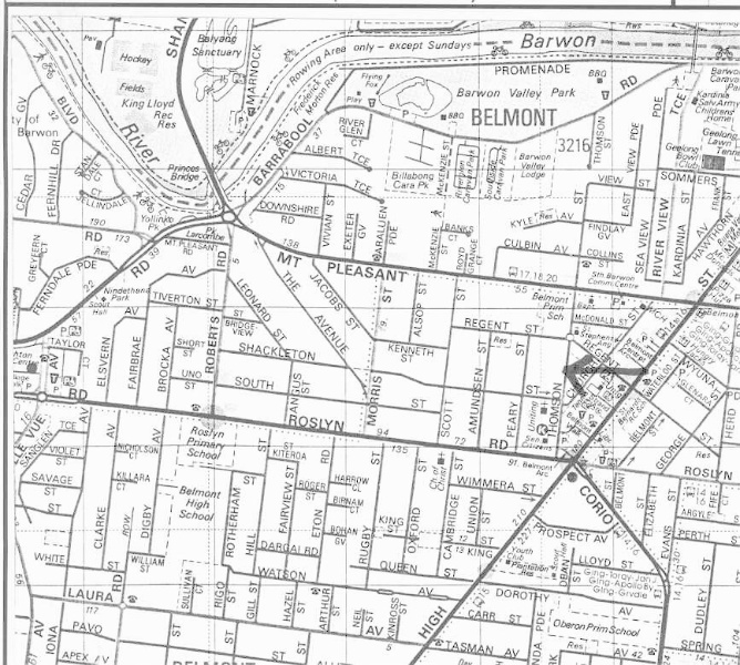 27192 Thomson Street No 32 Map