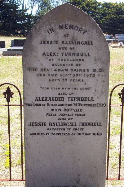 23260 Balmoral Cemetery Turnbull Cairns 2113