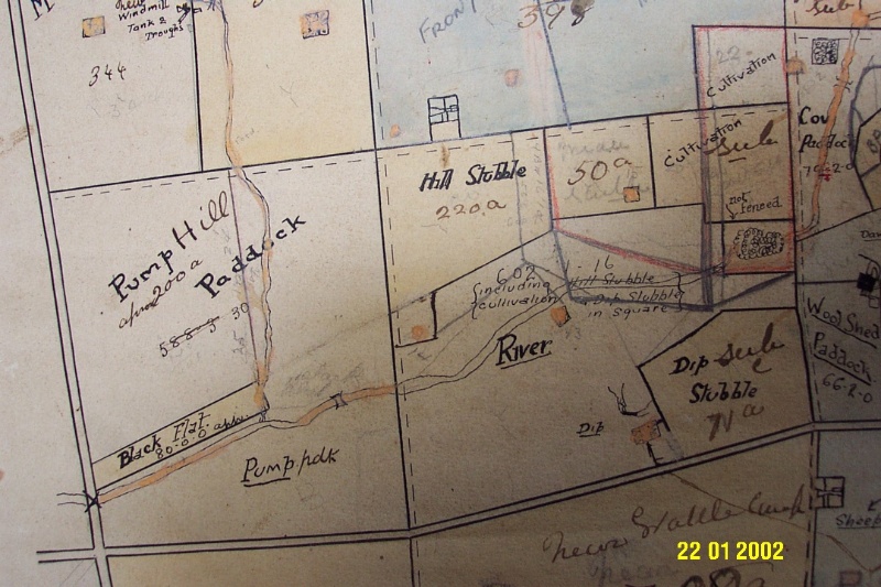 23192 Bassett Homestead Branxholme estate map 1379