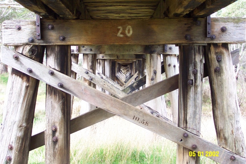 23621 Railway Trestle Bridge Wannon 1333