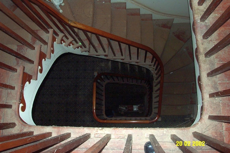 23435 Skene Homestead Strathkellar 1858 staircase 1615