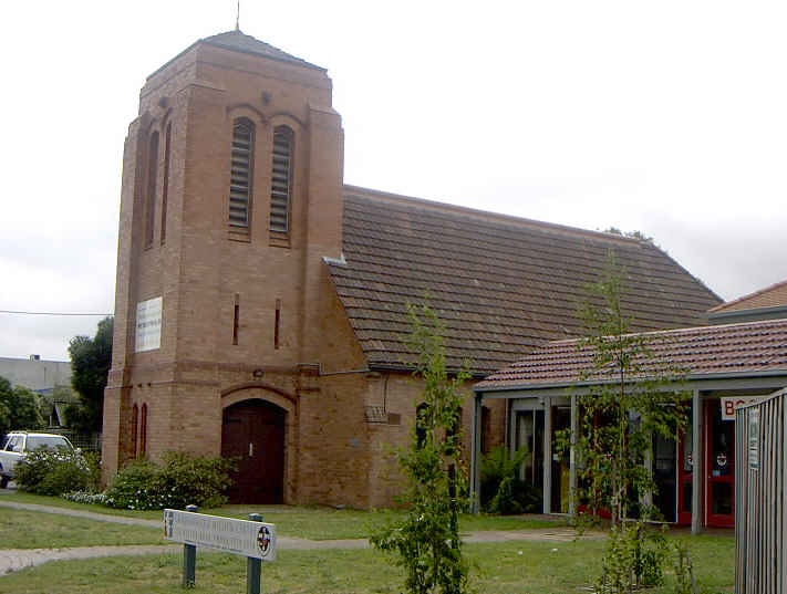 Second church, fronting Keilor Road