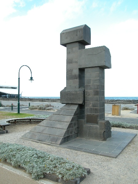 Liardets Jetty Memorial Port Melbourne March 2003
