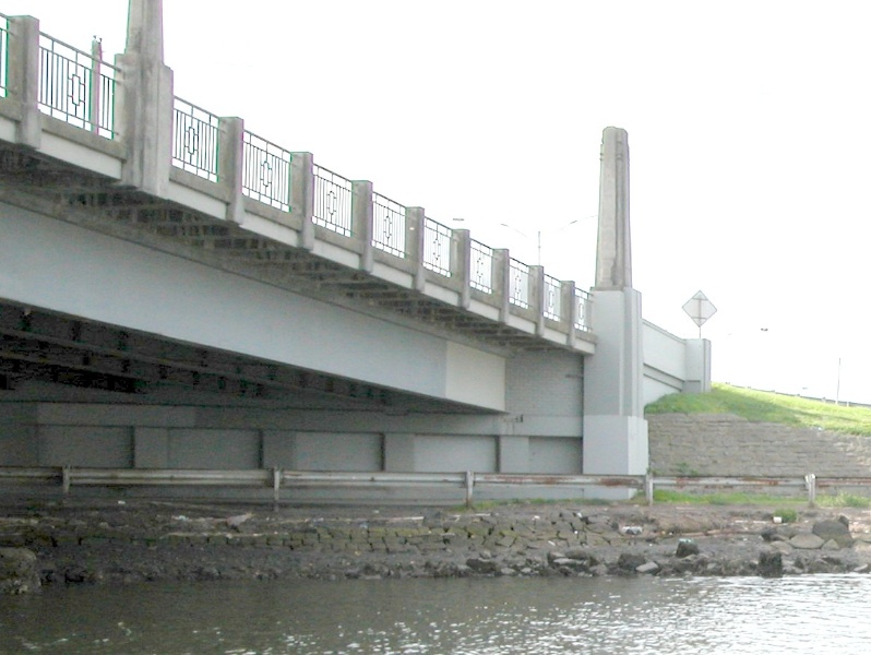 Lynch's Bridge Timber Piles Maribyrnong July 2003 002