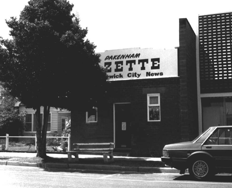 Pakenham Gazette Berwick City News Offices