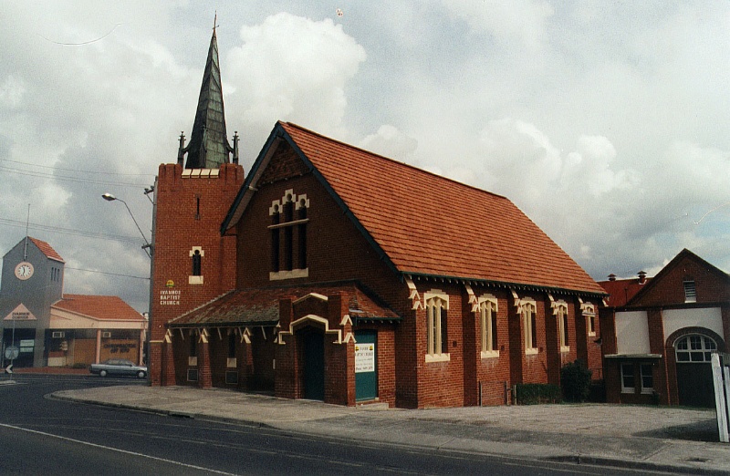 BAPTIST CHURCH AND SUNDAY SCHOOL