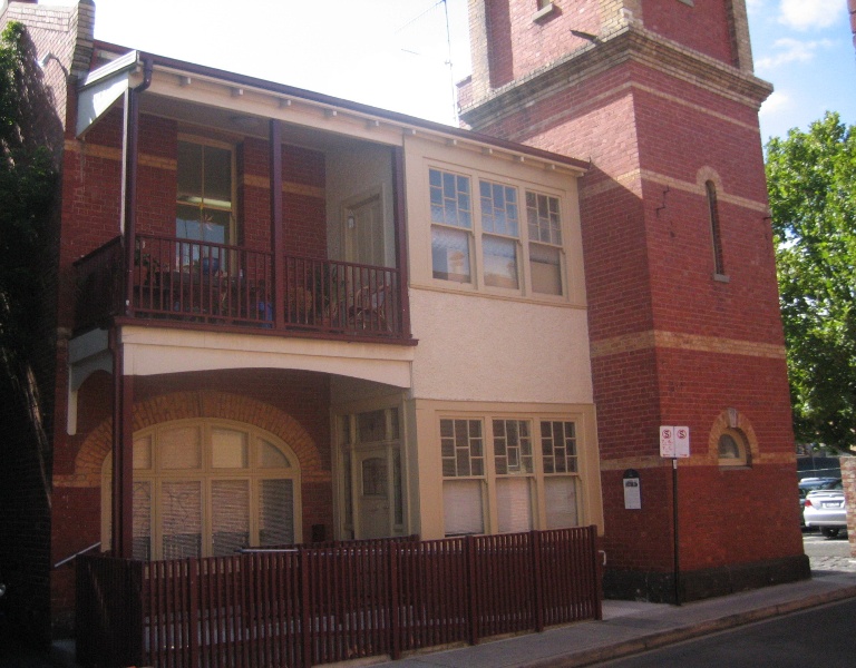 Prahran Volunteer Fire Station_Front Elevation_Jan 2008_mz