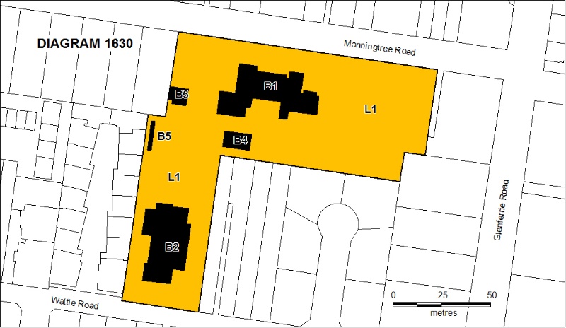 Glenferrie PS extent plan