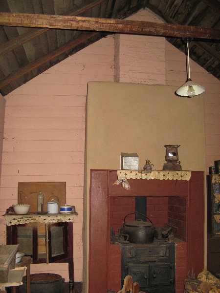 Interior - outbuilding east wing. Aug 2007.