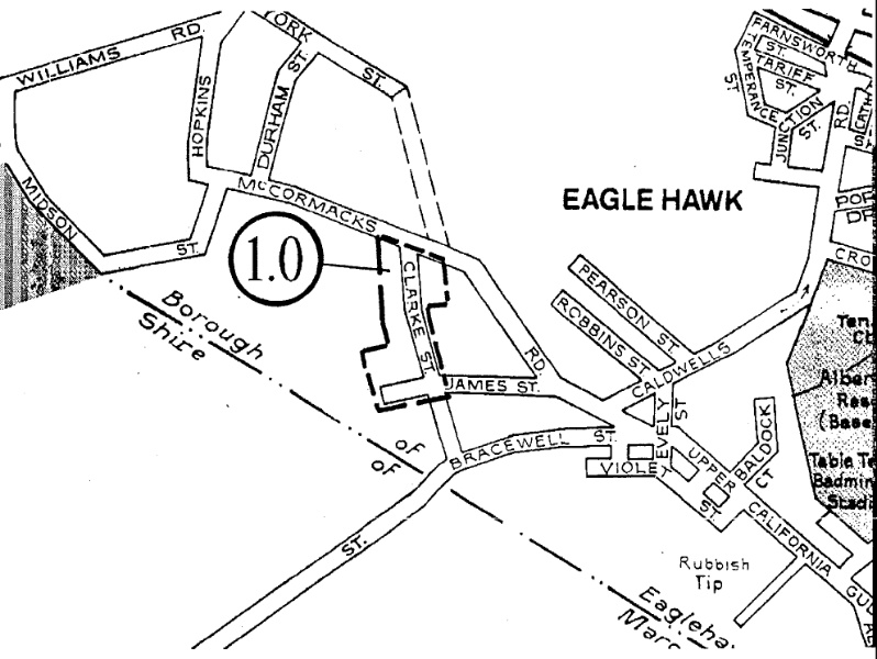 Harvey Town Precinct 1 Map