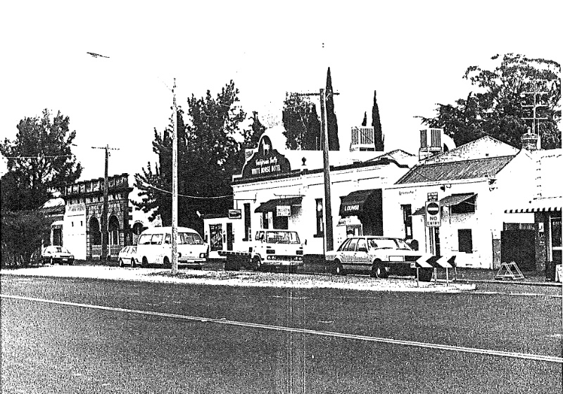 Buildings on Eaglehawk Road, California Gully