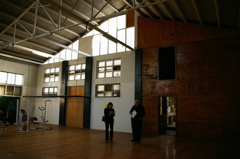 H2170 St Vincent de Paul Boys Orphanage gymnasium interior