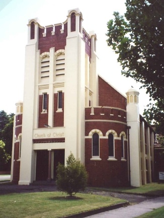 Church of Christ 514 Dandenong Rd, Caulfield, August 1994