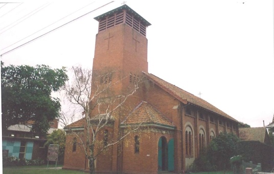 St Agnes Anglican Church, August 2000