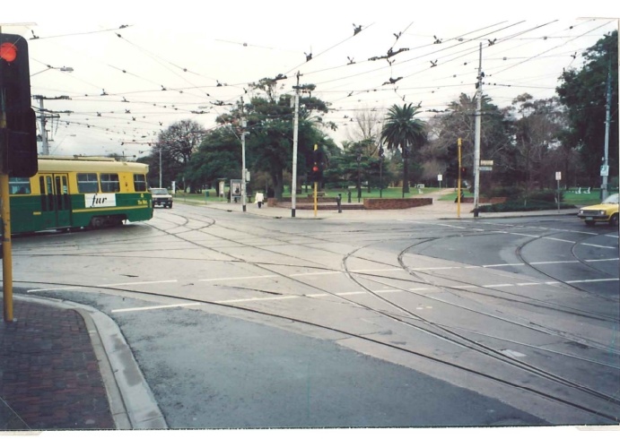 Tramway Crossing, Balaclava and Hawthorn Roads
