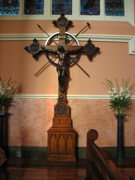 St Mary Star of the Sea_West Melb_crucifix_KJ_27/6/08