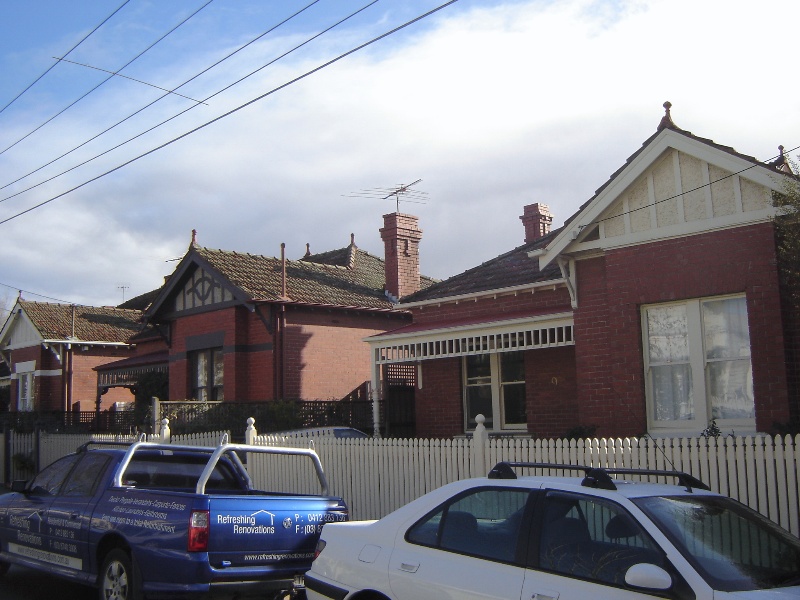 Edwardian villas on Mt Pleasant Grove.