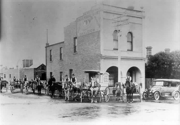 Merrimans' dairy 44 Union Street, c1912.