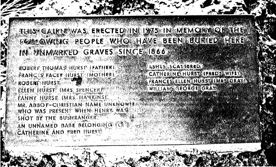 81 - Hurst Family Cemetery Greysharps Rd_02 - Shire of Eltham Heritage Study 1992