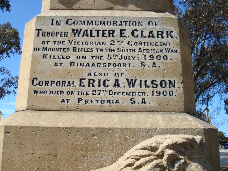 Boer War Monument Kardinia Park No 5