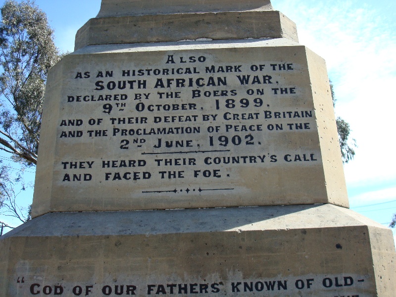 21756 Boer War Monument Kardinia Park No 9