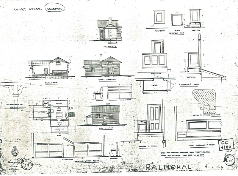 Balmoral Court House plan