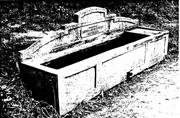 217 - Horse Trough 1522 Main Rd Research - Shire of Eltham Heritage Study 1992