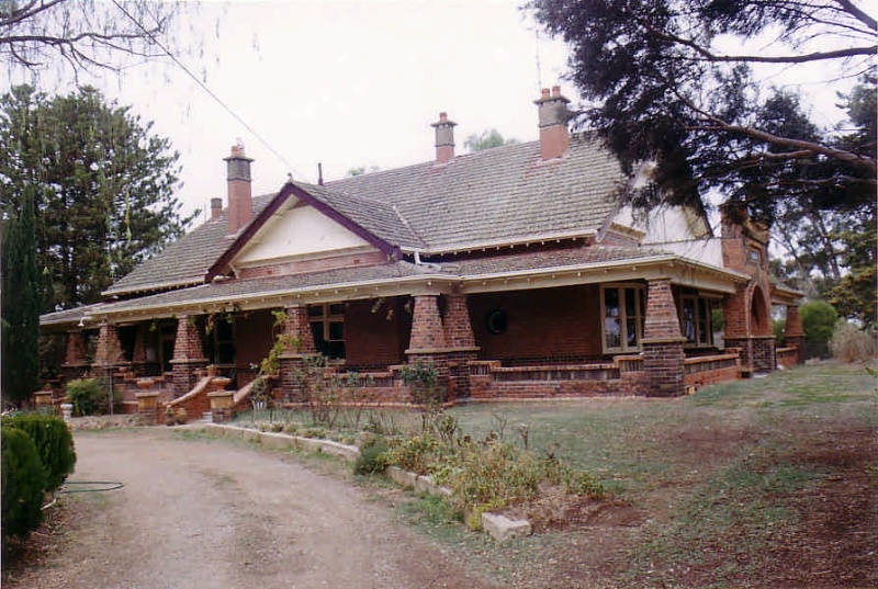 AP 02 - View from house from the driveway - Shire of Northern Grampians - Stage 2 Heritage Study, 2004