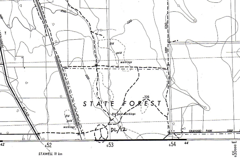 DL 12 - Map Name Glenorchy XE 528 038 - Shire of Northern Grampians - Stage 2 Heritage Study, 2004