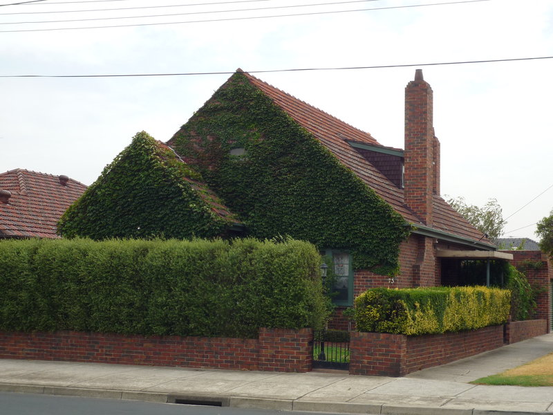 House, garage &amp; front fence - 75 Nicholson Street, Coburg