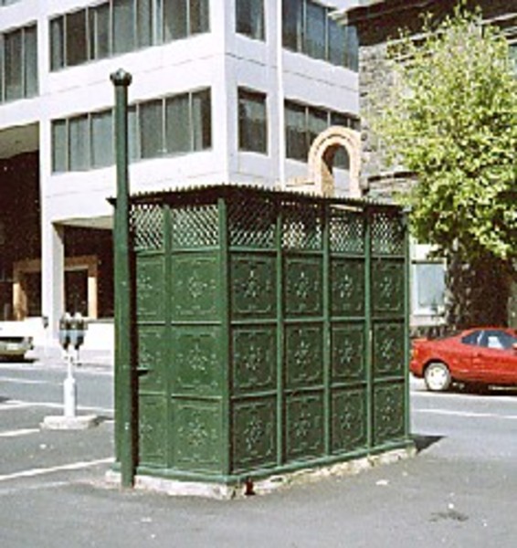 B2836 Cast Iron Public Urinal Exhibition St Melbourne