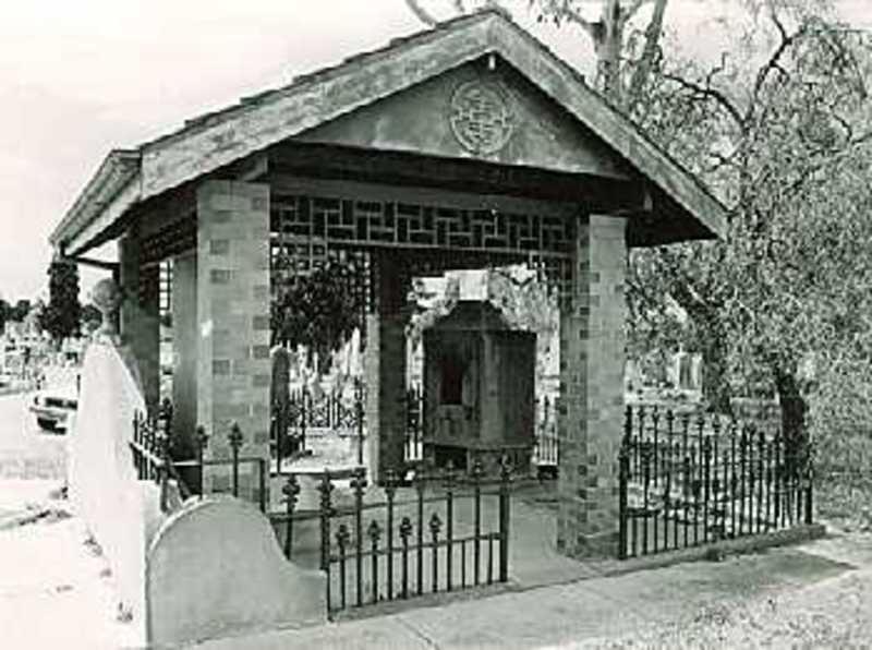 B1223 Chinese funerary ovens - Melbourne General Cemetery