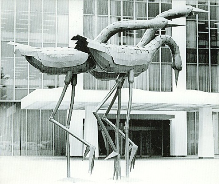B6820 Birds Sculptures