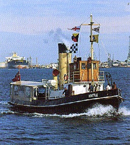 B6443 Steam Tug Wattle