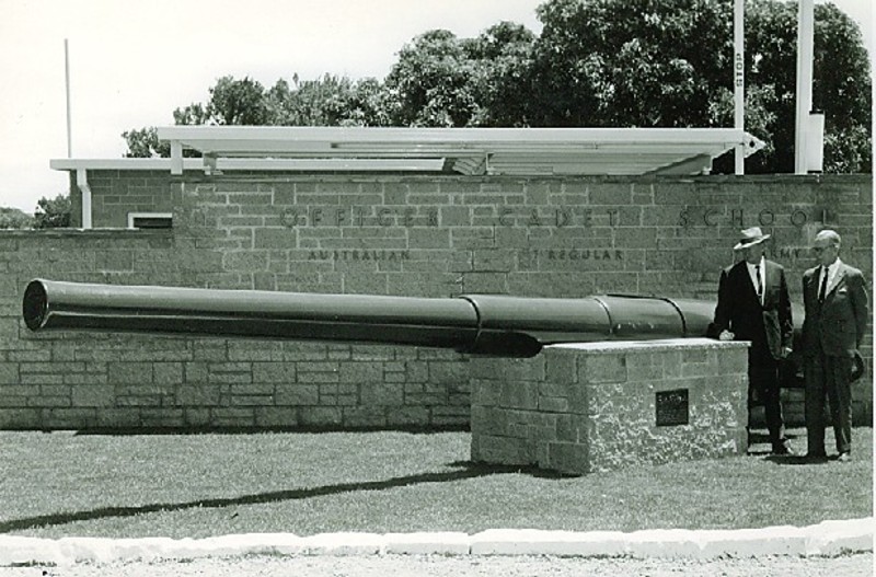 B2301 Gun, Officer Cadet School