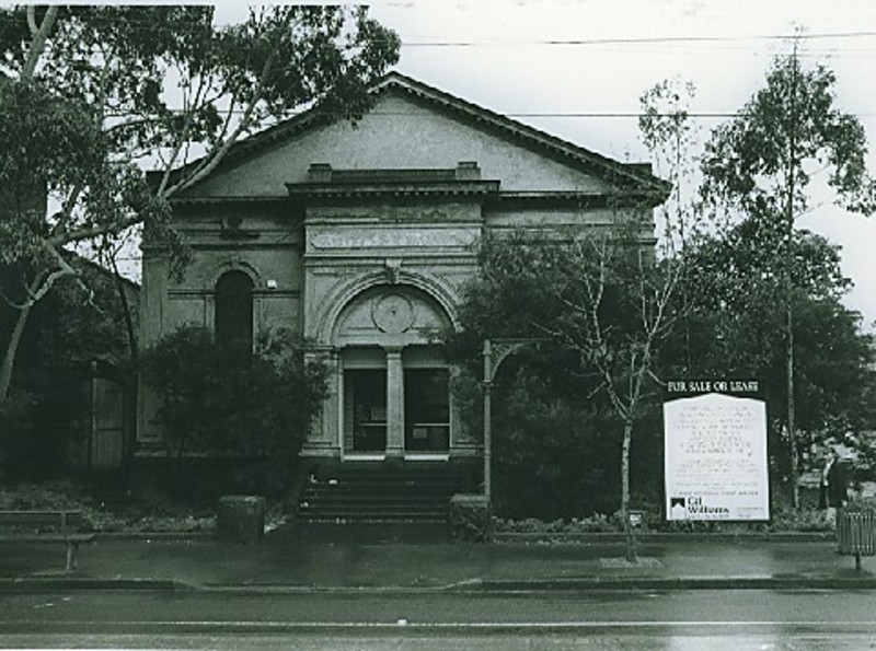 B0552 Baptist Chapel, South Yarra