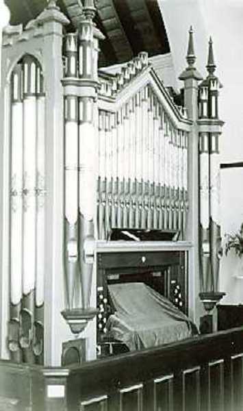 B4843 Crook Organ St. Peter's Anglican Church